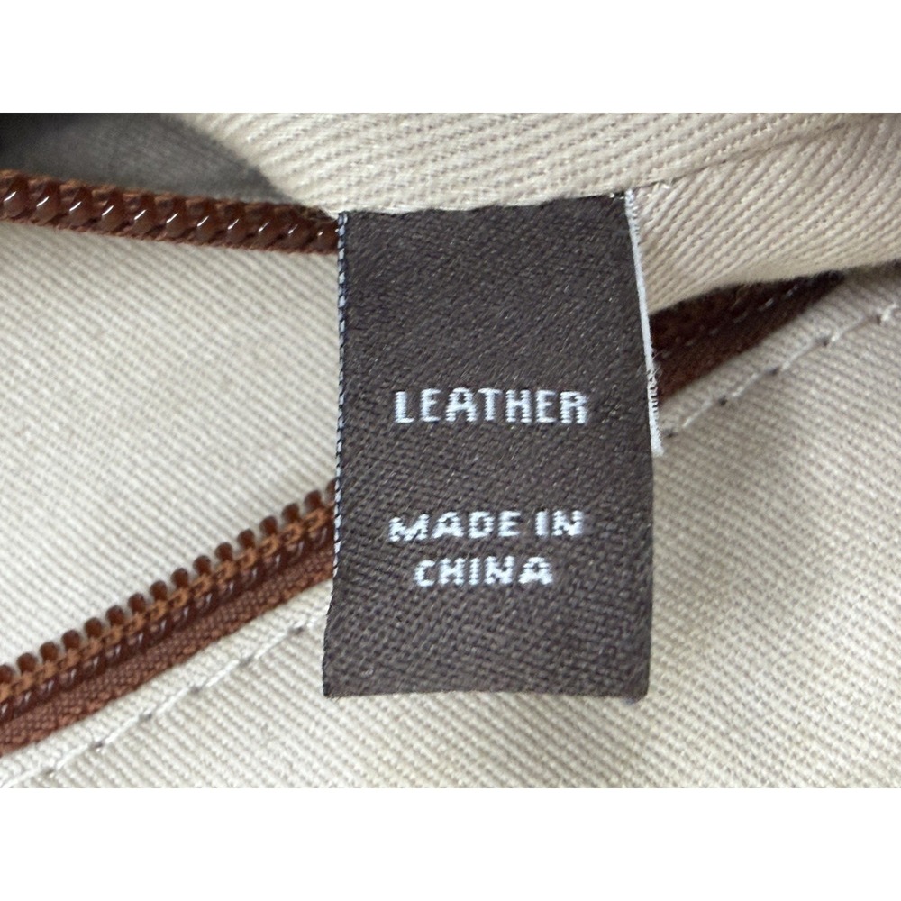 Frye Women's Chestnut Purse Cross Body Leather Ring Detail - Picture 12 of 15
